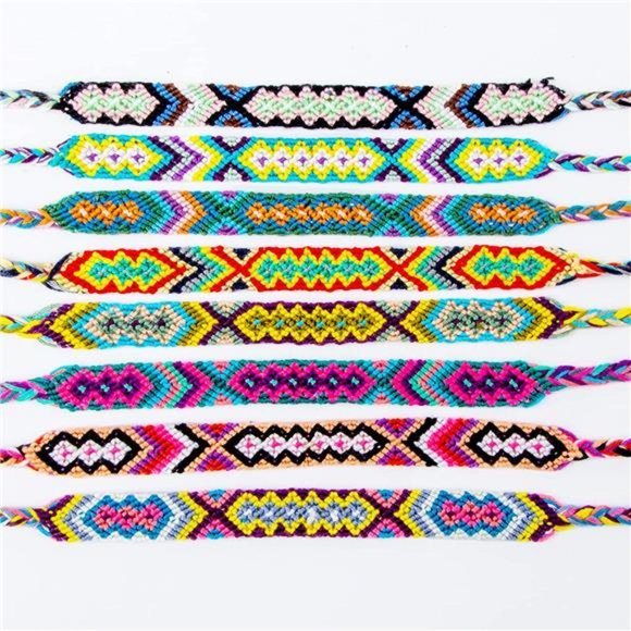 Nepal Style Friendship Bracelets - Picture 5 of 6